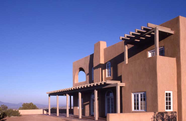 Residence in desert